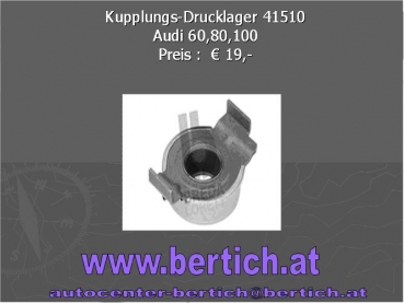 Kupplungs-Drucklager Audi 60,80,100