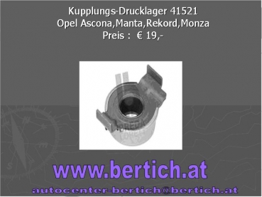 Kupplungs-Drucklager VW Polo,Derby,Golf / Audi 50