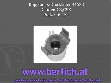 Kupplungs-Drucklager Citroen GS,GSX