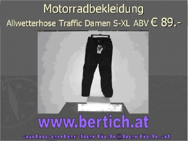 Motorradhose Traffic Damen IXS schwarz 7360003 gr. DXL-DS-DM