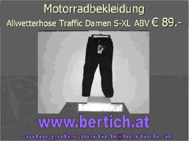 Preview: Motorradhose Lancer Damen  IXS 7371003 Schwarz  gr. DS-DM-DL-DXL