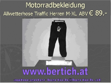 Preview: Motorradhose Traffic Damen IXS schwarz 7360003 gr. DXL-DS-DM