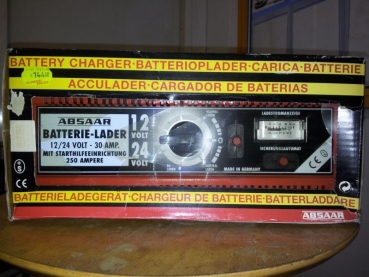 Batterieladegerät 30Amp 12/24V