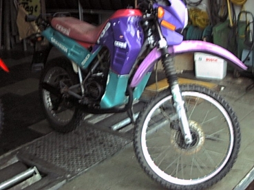 Preview: Gebrauchte Derbi Senda R u. GPR Ersatzteile jede Menge