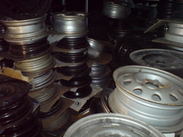 Preview: Stahlfelgen 5x13 4x108 ET41 Ford Escort Gebraucht