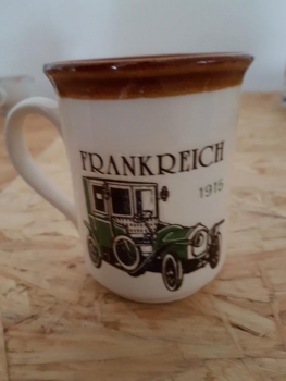 Kaffee Tasse Frankreich Renault 1915