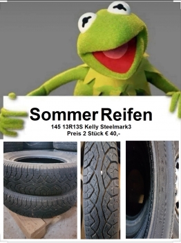 145/80R13S SommerreifenKelly Steelmark 3 5,5mm