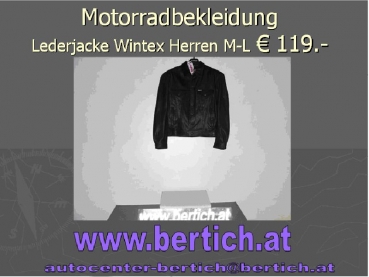 Preview: MotorradLederhose Herren  David Pro Schwarz Z7404003 gr.48-50-54