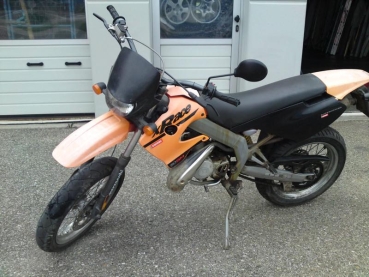 Preview: Gebrauchte Derbi Senda R u. GPR Ersatzteile jede Menge