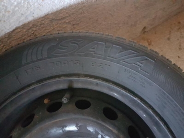 Preview: Renault Clio/Megane Sommerreifen Kompletträder 175/70R13T Sava Effecta