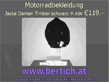 Motorradjacke Damen IXS Timber Schwarz Z7296 gr.DM