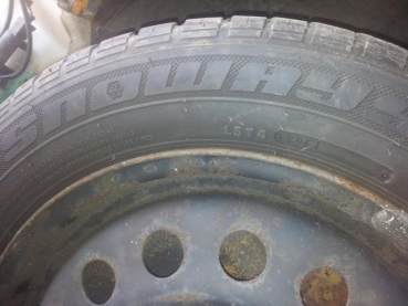 Preview: Ford Galaxy / VW Sharan Winterreifen Kompletträder 195/60R16C 99