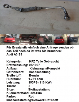 Ölleitung Audi A3 8L S3