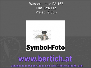 Wasserpumpe Fiat 124,132