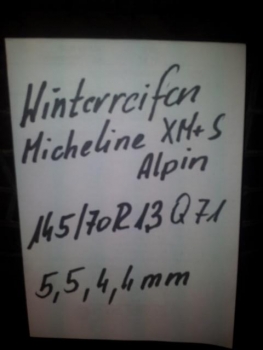 145/70R13Q71 Winterreifen Micheline XM+S