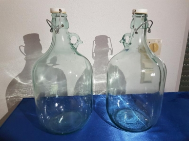 Schnapsflasche, Schnapsglas, Schnapskolben