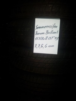 155/80R13T79 Sommerreifen Barum Brillant 7,7,6,6mm