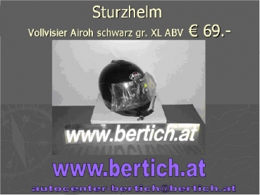 Preview: Sturz Helm / Motorradhelm Vollvisier Airoh gelb 00158 gr.M