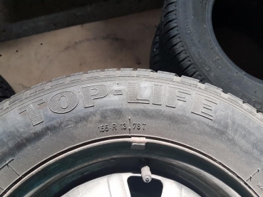 Preview: Hyundai / Toyota Corolla Sommerreifen Kompletträder 155/80R13T 73 Semperit Top Life