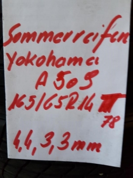 Preview: Sommerreifen 185 60R14H82 Hankook K406