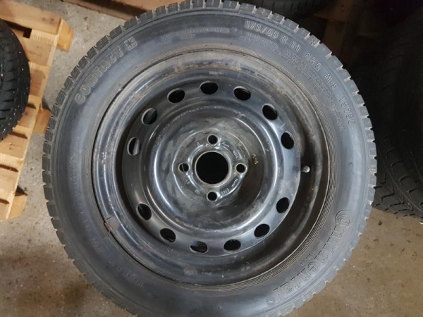 Daewoo/Chevrolet, Opel Winterreifen Kompletträder 175/65R14Q