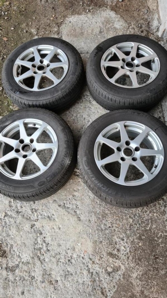 Sommerreifen Kompletträder Alu 7x15 5x100 195/65R15H Micheline