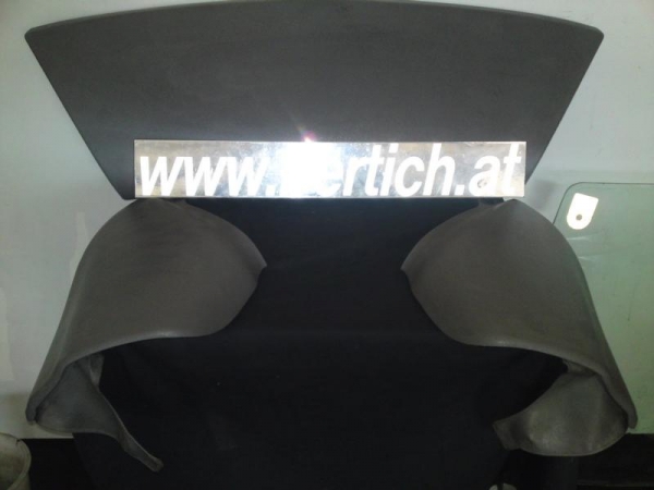 Dachabdeckung 3 Tlg. hinten Plastik