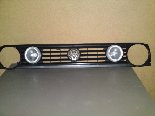 Scheinwerfergrill mit Zusatzscheinwerfer VW-Golf II Gebraucht