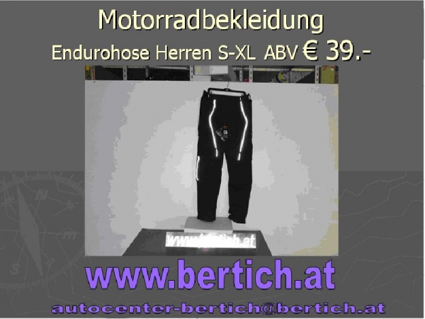 Endurohose Herren Schwarz P400L gr.S-L-XL