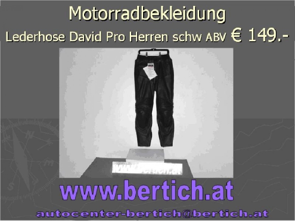 MotorradLederhose IXS z7431-003-52h gr.52-56