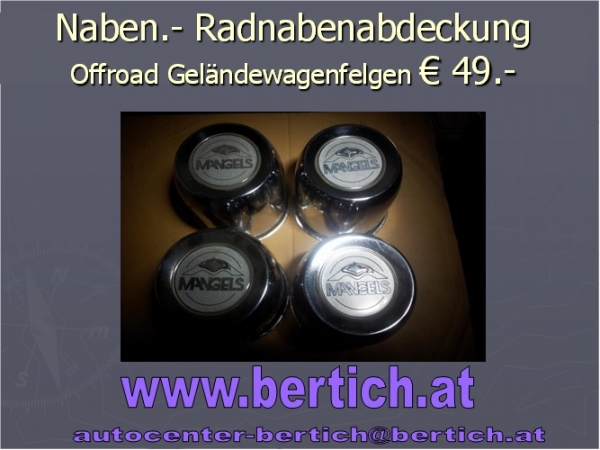 Naben.-Radnabenabdeckung Offroadfelgen/Geländewagenfelgen