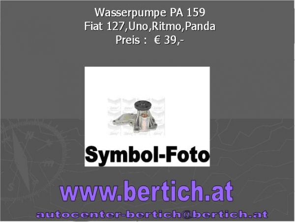 Wasserpumpe Fiat 127,Uno,Ritmo,Panda