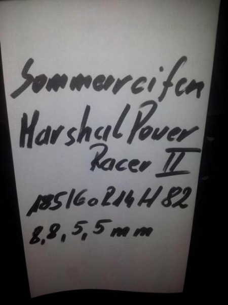 Sommerreifen 185/60R14H82 Marshal Power Racer II