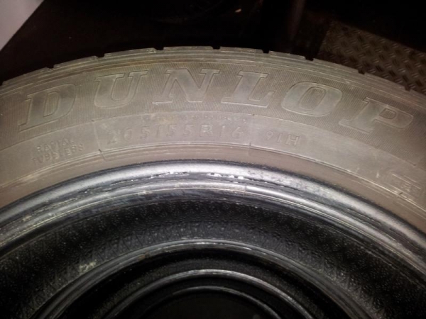 205/55R16H Sommerreifen Dunlop 5,5,5,5mm