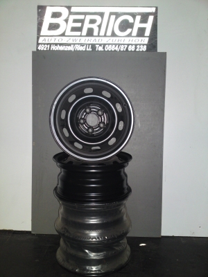 Stahlfelgen 5x13 4x100 ET45 Mazda 323 Neu